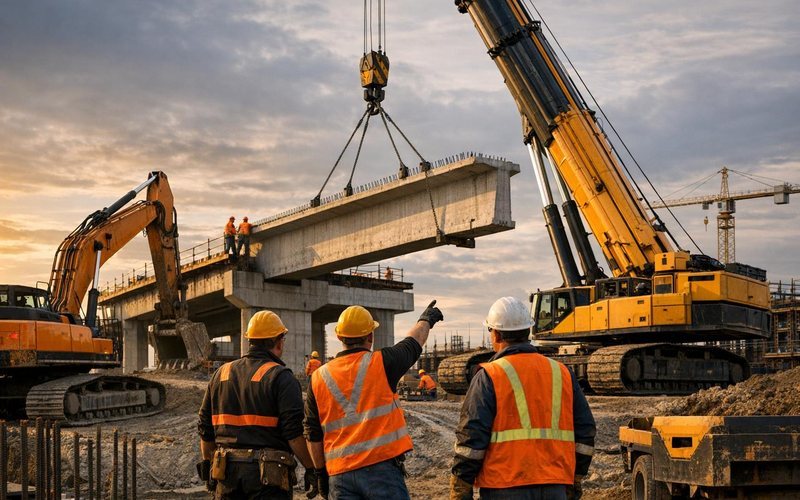 CPM civil engineering site works