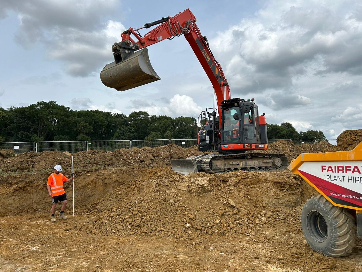 Little Crow Solar Farm site works