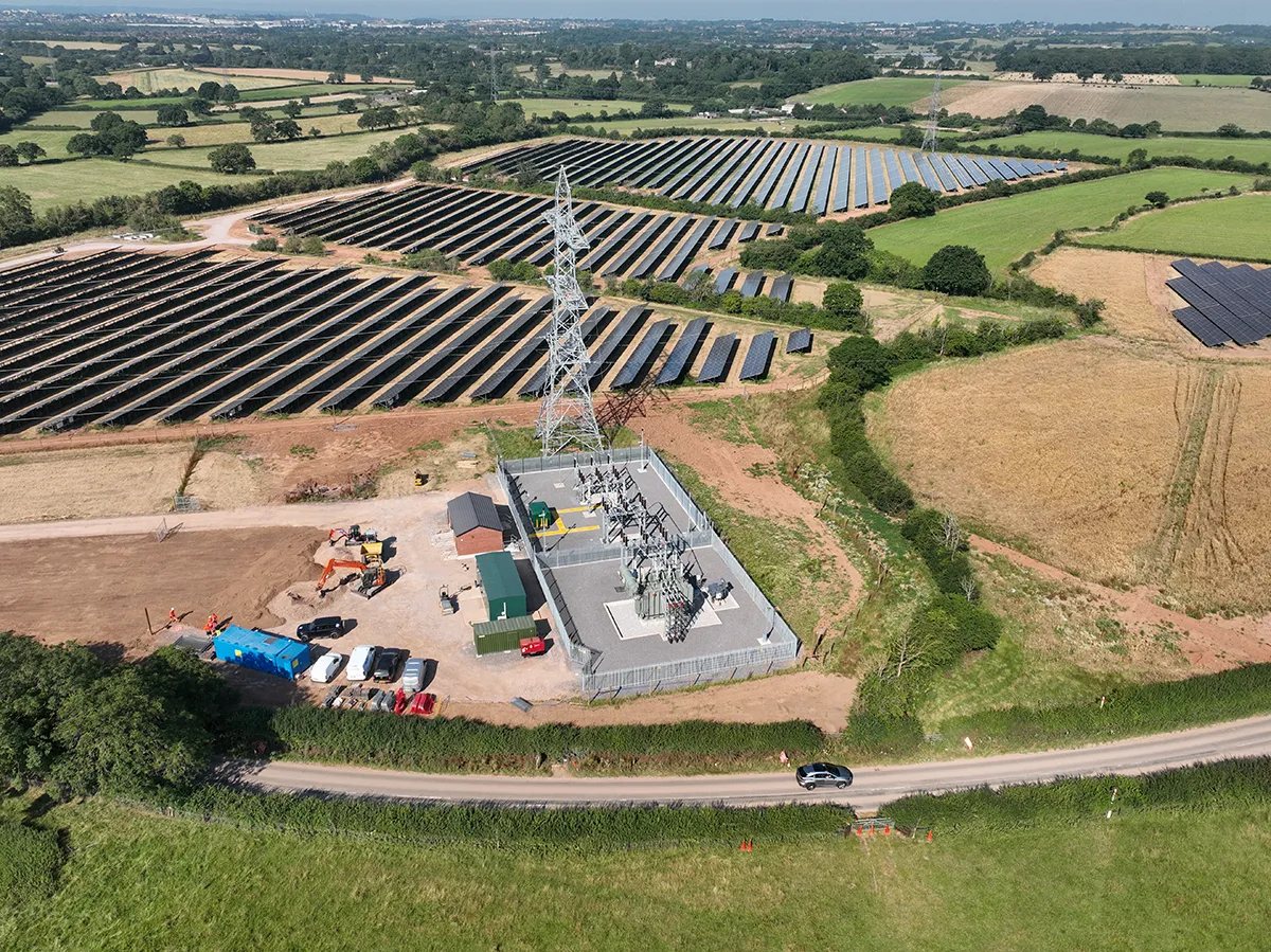Perrinpit Road Solar Farm site works